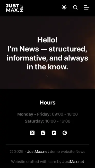 News design - Mobile