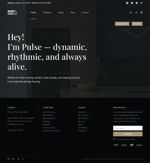 Pulse design - Desktop