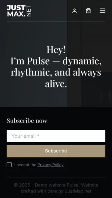 Pulse design - Mobile