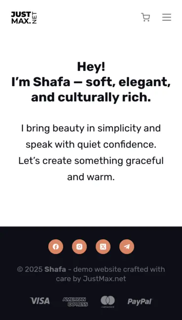 Shafa design - Mobile