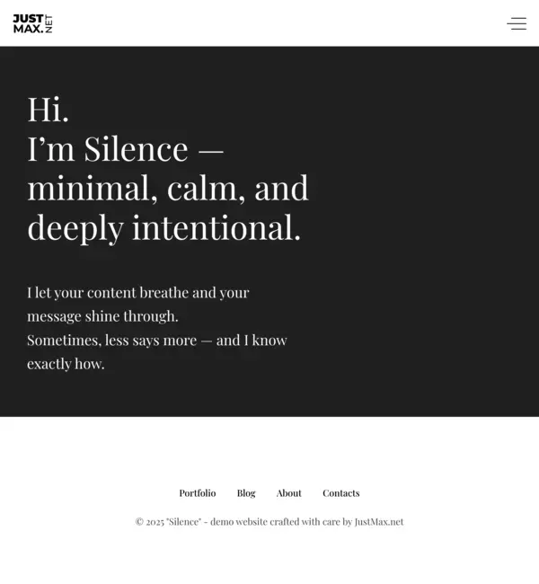 Silence design - Desktop