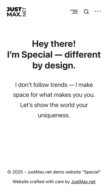 Special design - Mobile